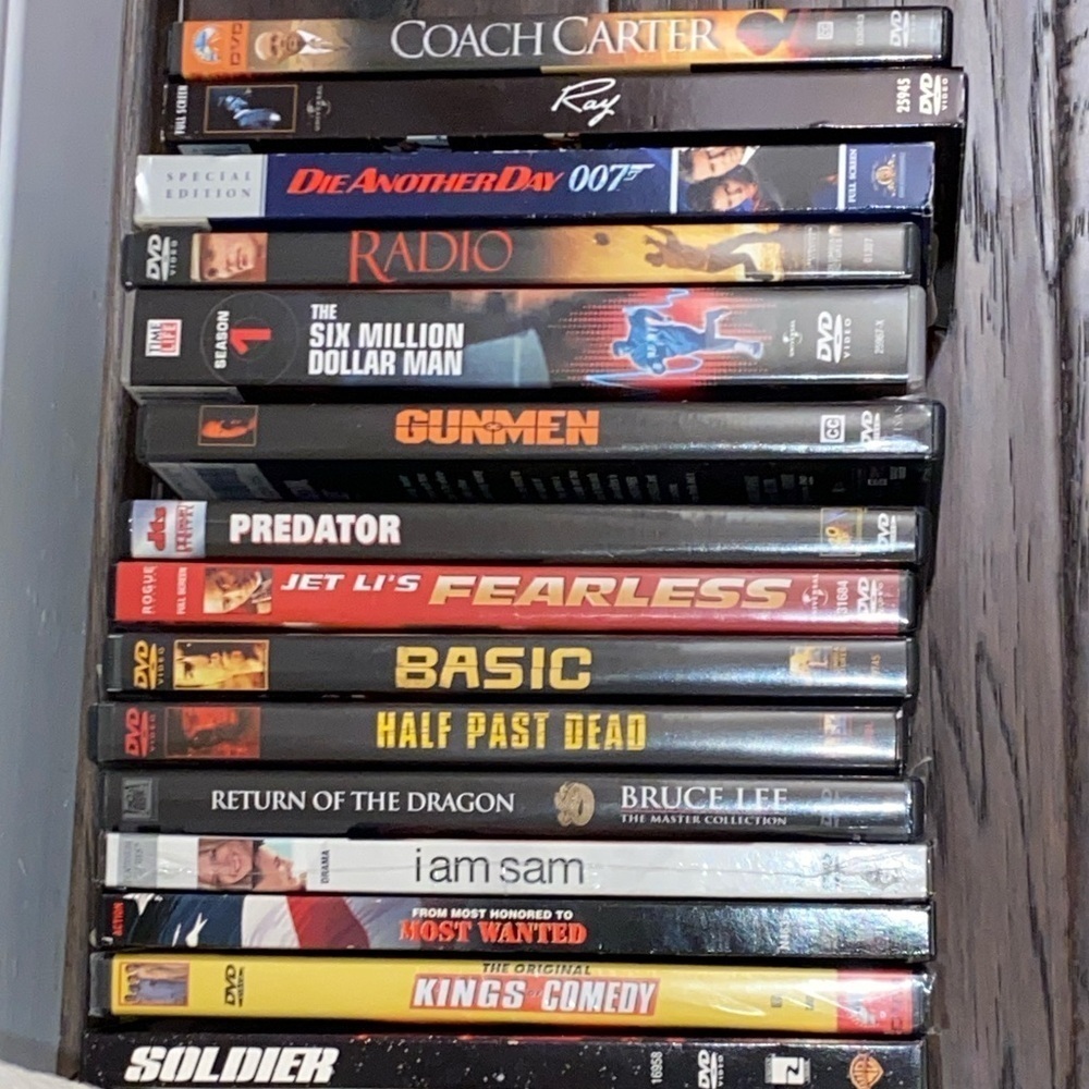 DVD Bundle of 15 Action and Drama Movies